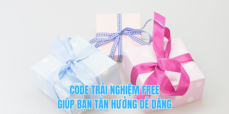 Code trải nghiệm free giúp bạn tận hưởng dễ dàng