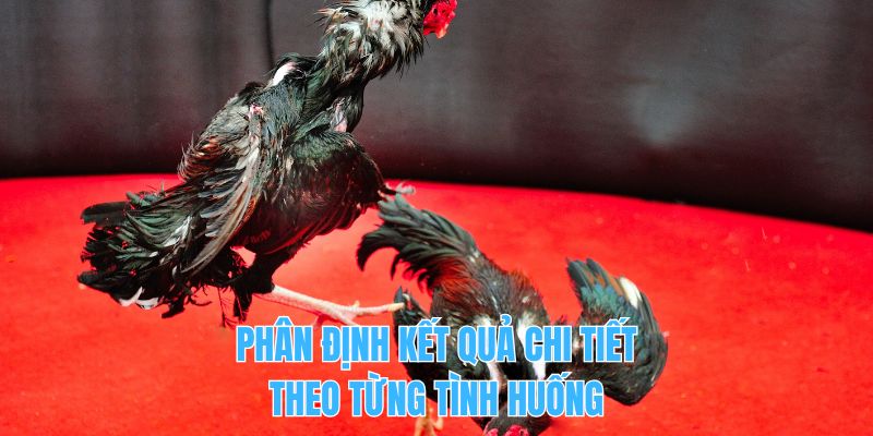 Phân định kết quả chi tiết theo từng tình huống